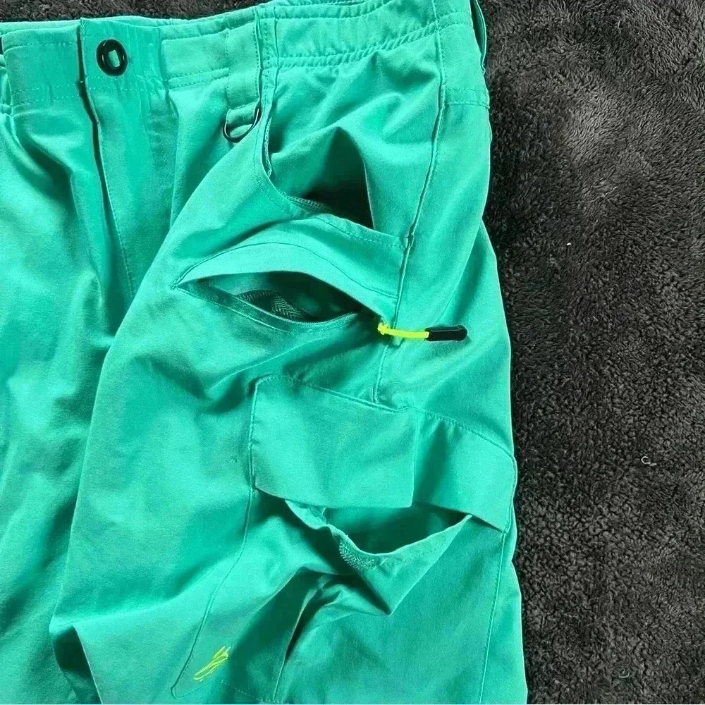 Loco Kaile- Men’s Swim Board Shorts- Teal- 36 - Picture 4 of 8